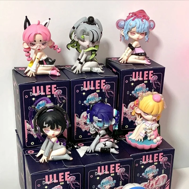 

Подлинная глухая коробка серии Ulee Deep Sea, модная игра, настольное декоративное украшение, гаражный комплект для номпета, подарок для девочки, периферийные устройства в стиле аниме