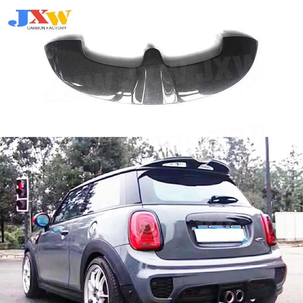 

High Quality Carbon Fiber/FRP Rear Roof Spoiler Wing Tail Trunk Boot Lip Wing Car Styling For BMW Mini F55 F56 Cooper 2014-2016