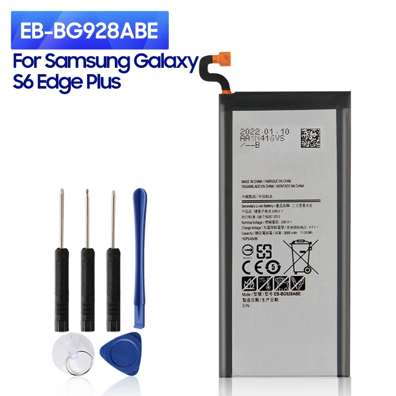 Batería de repuesto para Samsung GALAXY S6 edge Plus, nuevo, G9280, G928F, G928V, S6edge + EB-BG928ABE, EB-BG928ABA