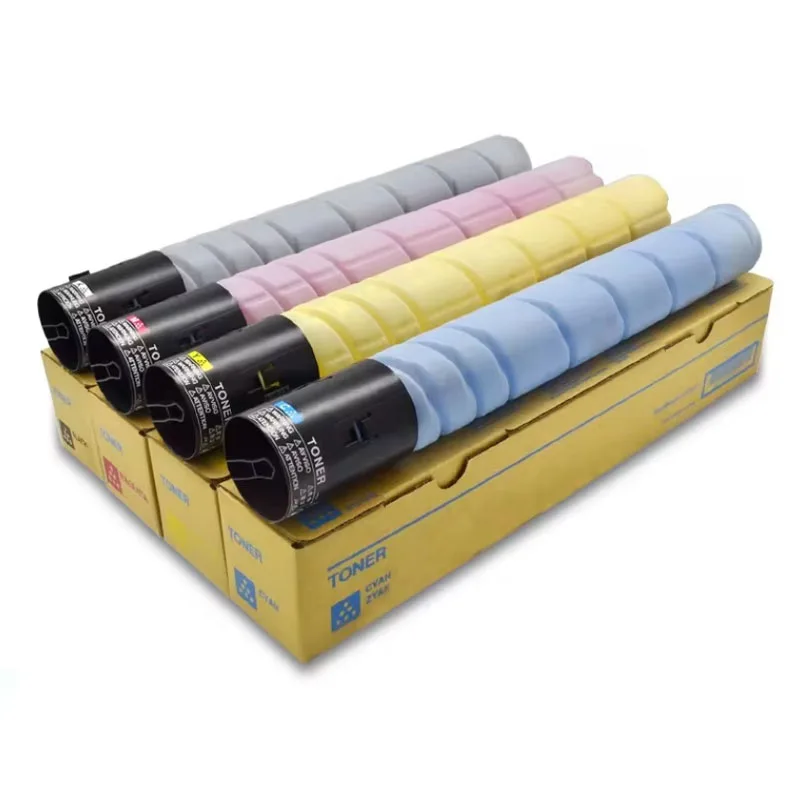 Imagem -02 - Cartucho de Toner Colorido Compatível com Herói Mágico Bizhub C224 C284 C364 C7822 C7828 para Konica Minolta Powder Tn321 Tn220 224 284 364