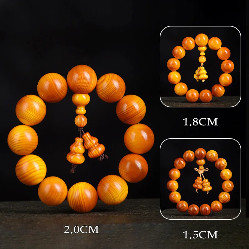 

Браслет из молитвенных бусин премиум-класса с маслом янтарного дерева, полное масло, кровь дракона, дерево, полупрозрачная патина, культурные игры, ювелирные изделия