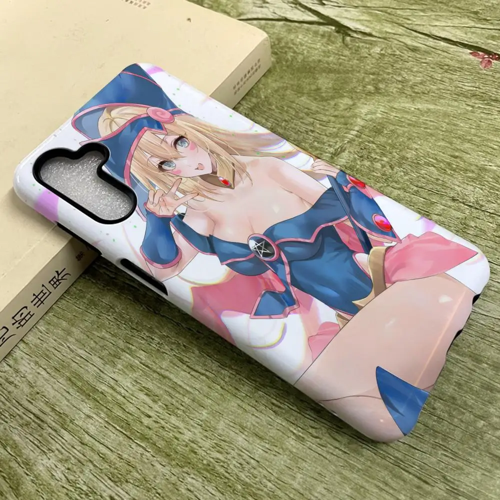 

Y-Yu-Gi-OhS Girl sexy Phone Case for SamsungS25 Film Shell GalaxyS24Ultra 23plus S22 21 A56 36 26 16 Luxury Double layer Cover