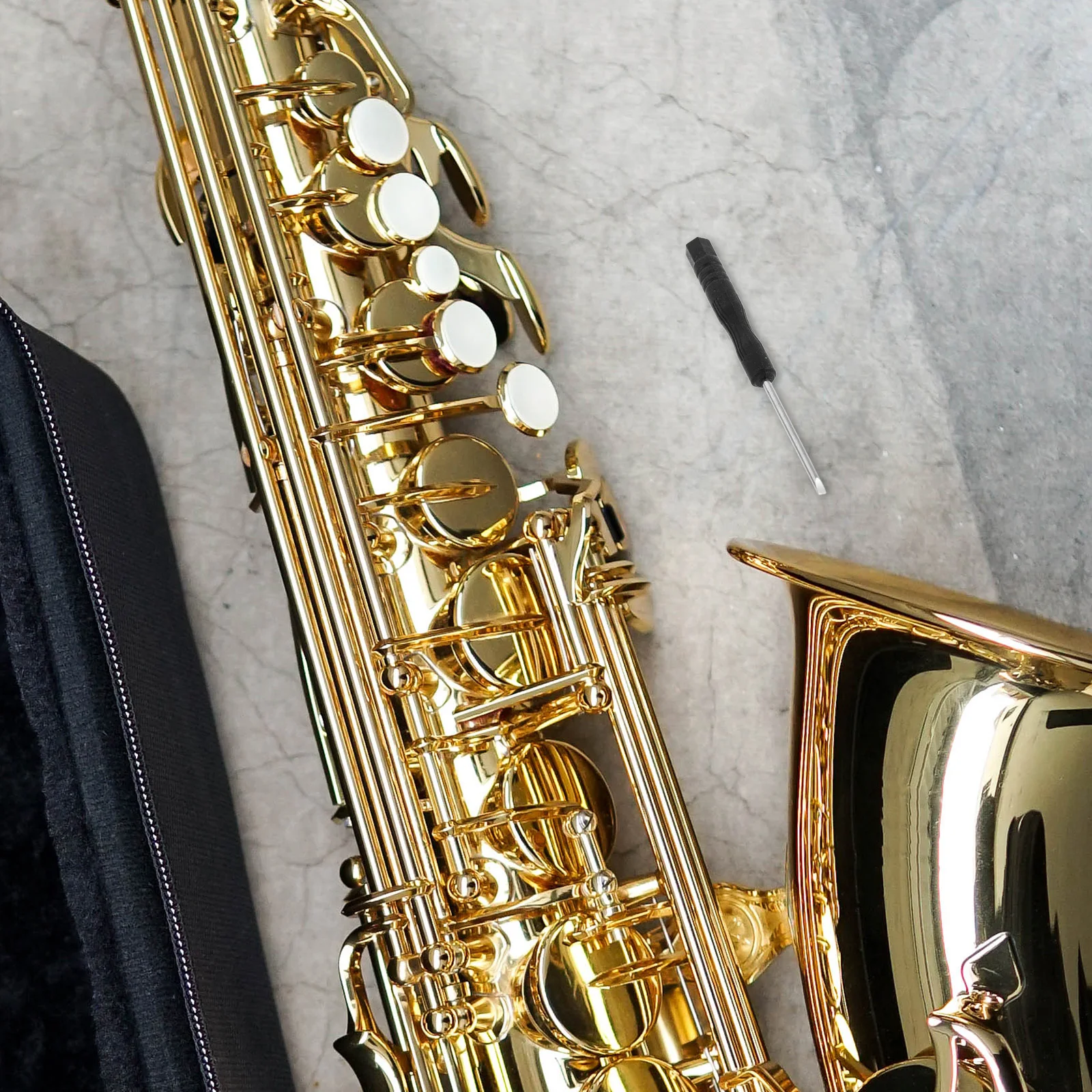 Destornillador para clarinete, Kit de mantenimiento y reparación de flauta de tamaño pequeño, herramienta multiusos para el hogar, herramientas de mantenimiento
