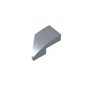 silver grey 100pcs