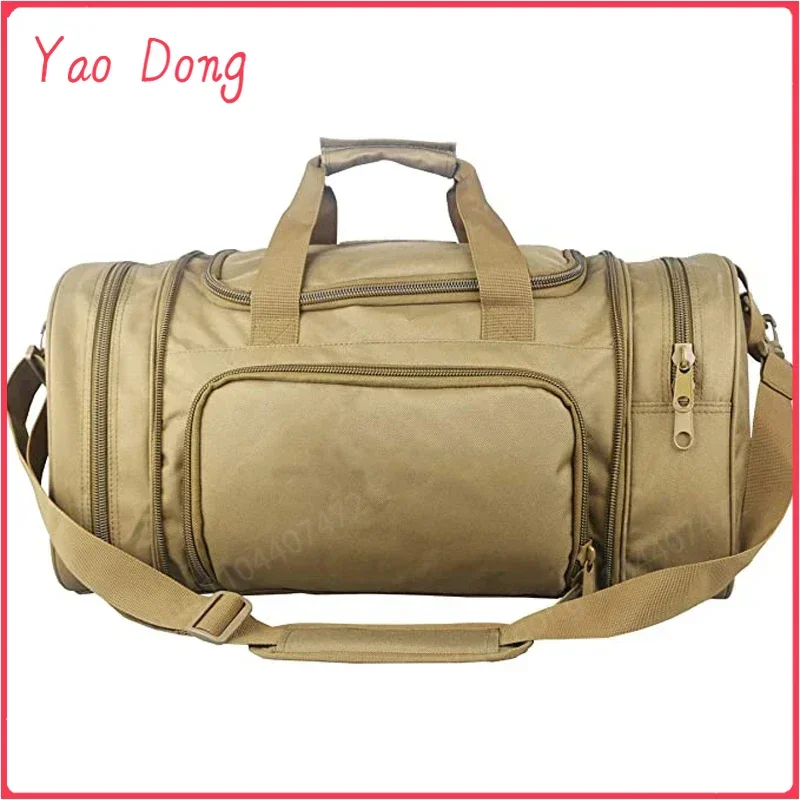 Yao Dong 35L Sports Fitness Bag for Men Outdoor Yoga Gym Swimming Shoulder Handbags Weekend Travel Duffle Bags with Shoe Compart