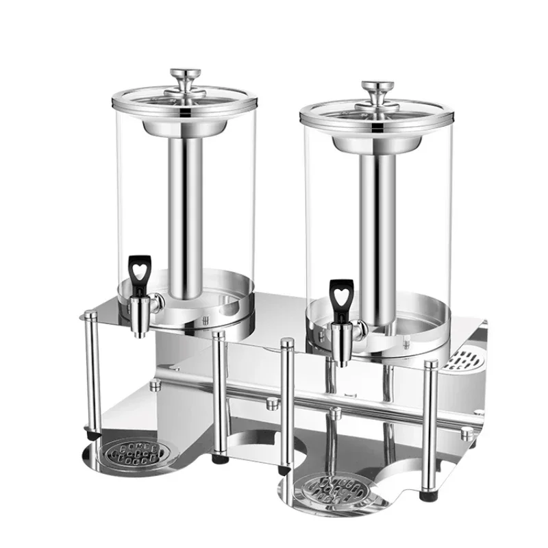 

Hot SalesStainless Steel Thickened Buffet Juice Tripod, Commercial Beverage Tripod, Juice Bucket