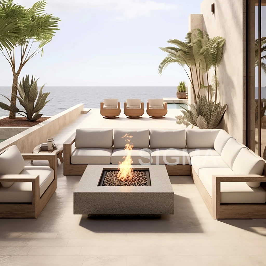Sigma OEM Custom High-Quality Premium Outdoor Teak Furniture Set