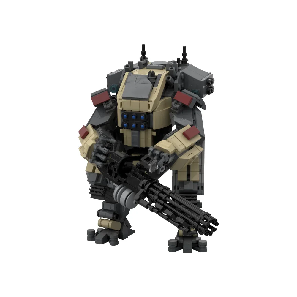 Gobricks MOC ألعاب شعبية Titanfall 2 Mecha اللبنات نموذج الفيلق تيتان معركة روبوت لتقوم بها بنفسك الطوب تجميع لعب هدايا الاطفال #2