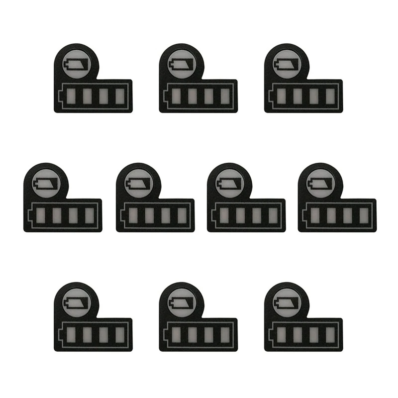 DT98 20PCS Battery Level Indicator Label Sticker for BL1830 BL1430 18V Lithium Battery, Battery Capacity Light Decal,