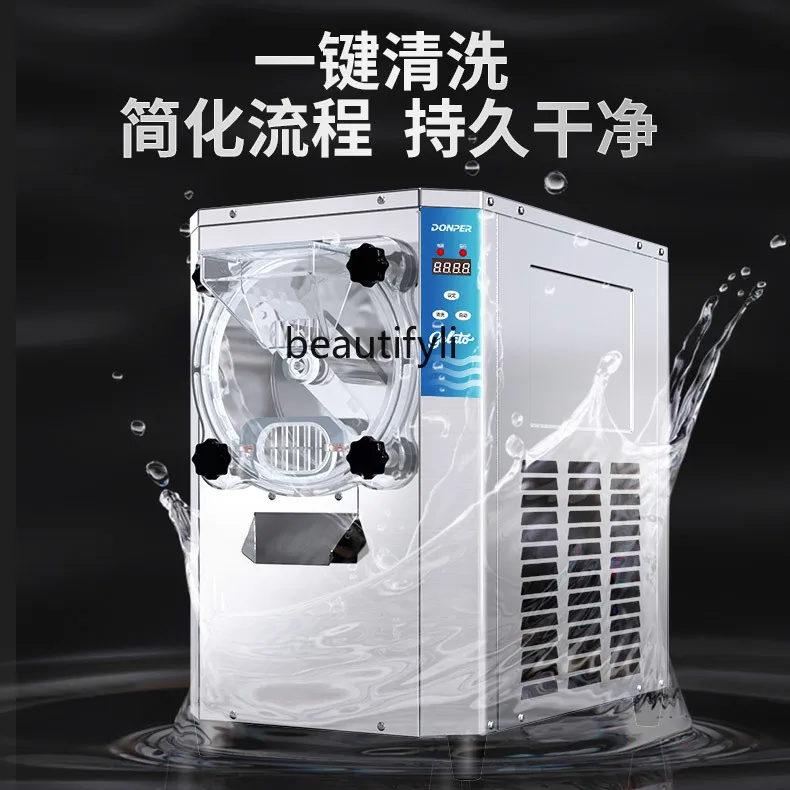 آلة الآيس كريم الصلبة آلة الآيس كريم الكشك الإيطالية التجارية آلة آيس كريم حفر الكرة الأوتوماتيكية