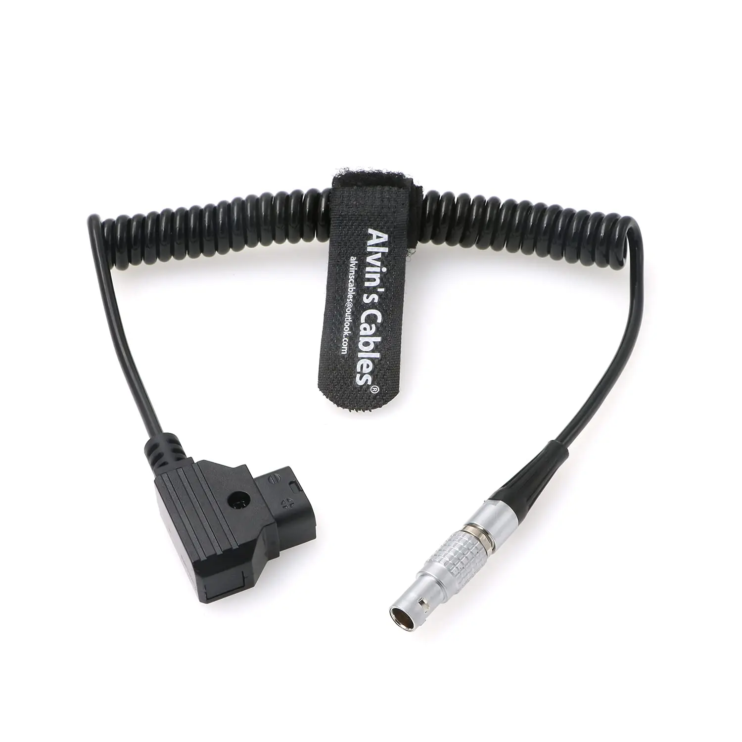

Alvin's Cables Power-Cable for Pdmovie-Follow-Focus-Motor 6 Pin Male to D-tap Coiled Power-Cord