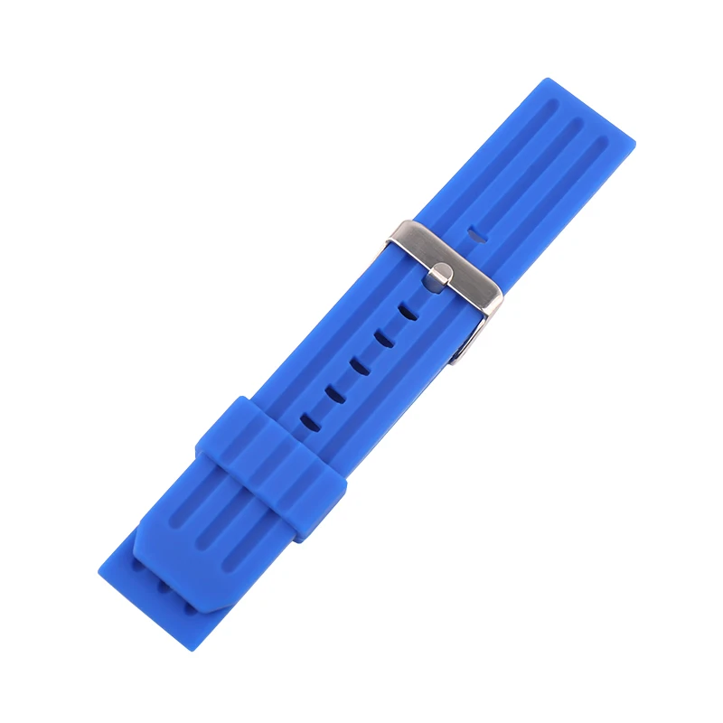 Accessori per orologi Cinturino per orologio intelligente da uomo e da donna in gomma siliconica impermeabile e resistente al sudore da 22 mm