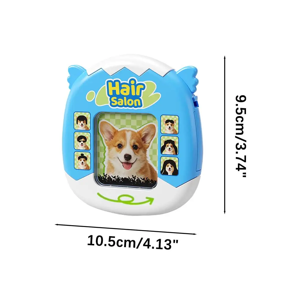 Fidget DIY Haarstil Schlüsselanhänger Lustige Mini Magnetische Zeichen- und Maltafel Stahlperle Kreativer Katzen-Styling-Anhänger Auto-Anhänger – Detail 13