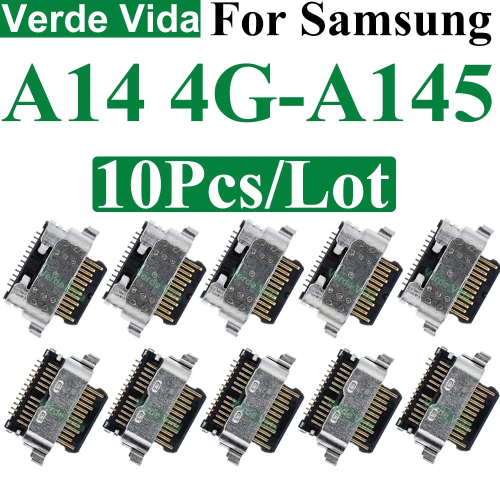 10 sztuk oryginalnego złącza portu ładowania USB do Samsung A05 A05S A15 A25 A35 A55 A13 4G A04 A04S A14 A23 A33 A24 A34 A54 A53 5G — zdjęcie 6