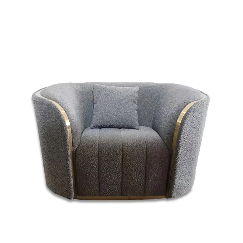 Sofa unique leisure furniture hotel villa living room fabric