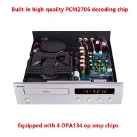 Professional CD Player PCM2706 DAC Lossless Decoding HIFI Fever CD Music Player USB Decoding Digital Optical Coaxial Output
