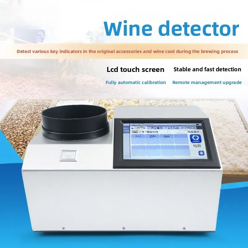 Portable sorghum starch Baijiu acidity analyzer for near-rapid detection of fermented grains