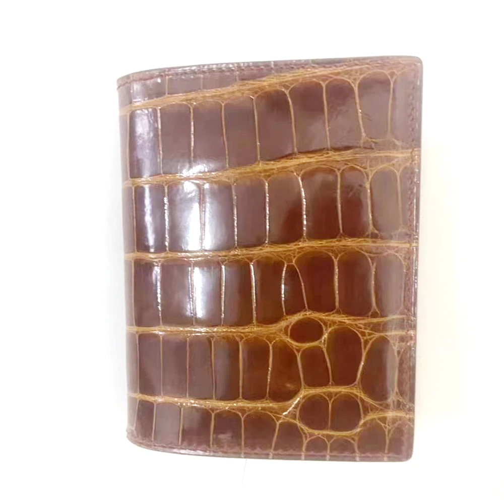 

gete 2026 new men crocodile wallet purse male high lights wallet