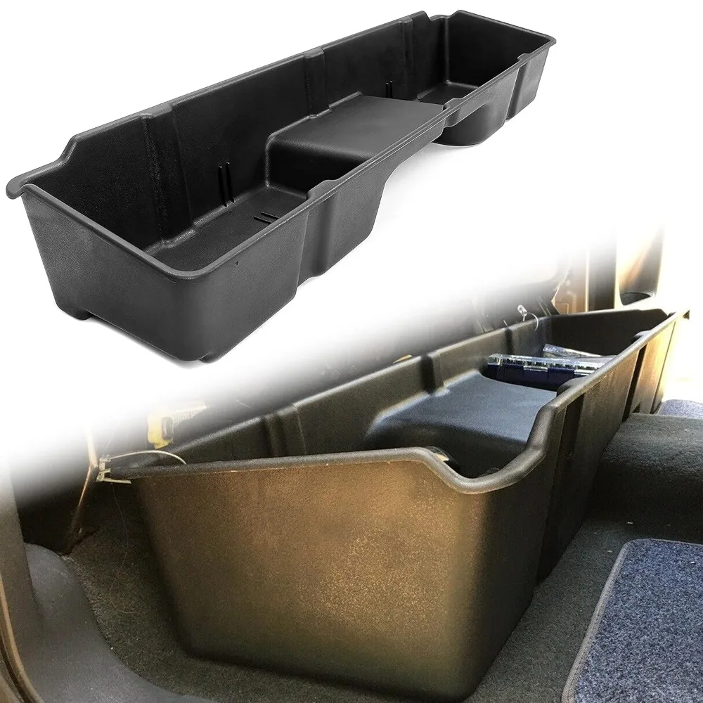 

Under Seat Storage Compatible with 1999-2006 Silverado/GMC Sierra 1500/2500/3500 Extended Cab & 2007 Classic Models Under Seat