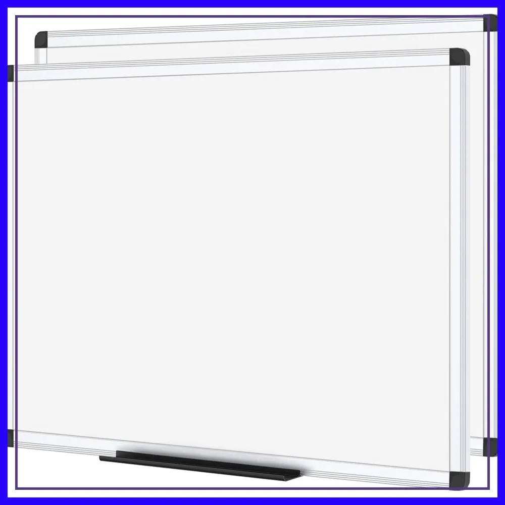Magnetic Whiteboard/Dry Erase Board, 48 X 36 Inches, Pack of 2