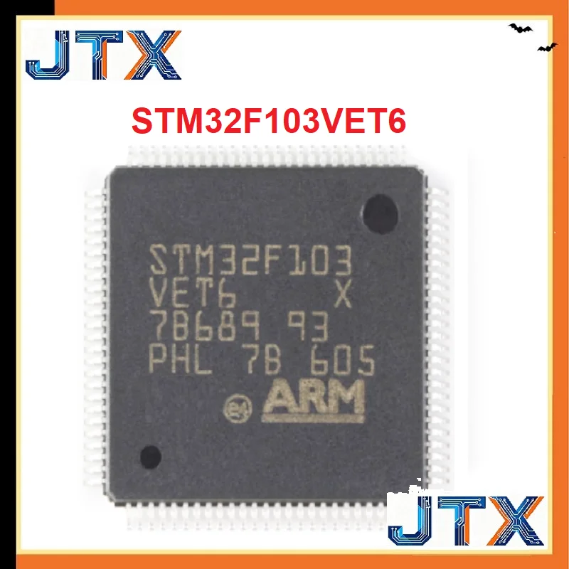 

5 шт./лот STM32F103VET6 32F103VET6 LQFP-100 Новый оригинал