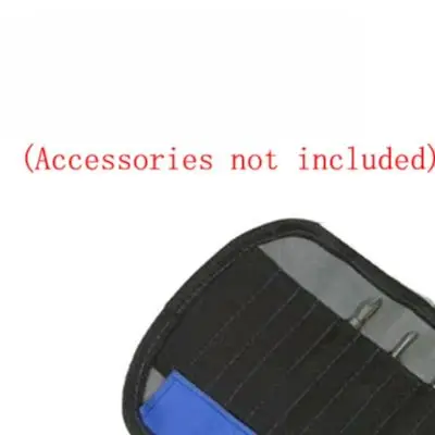 600D Oxford Fabric Tool Organizer Roll Bag with 37 Precise Pockets for Drill Bits and Screwdriver Accessories Portable Use