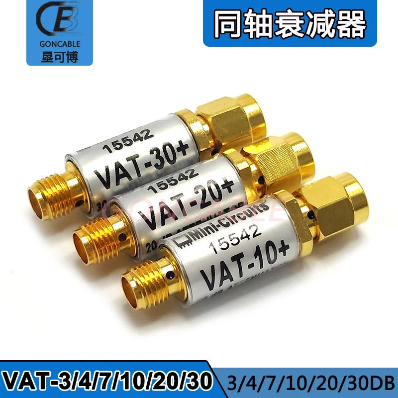 مخفف ثابت محوري SMA صغير 6 جيجا هرتز VAT-1 1DB VAT-2 2DB VAT-3 3DB VAT-10 10DB VAT-5 5DB VAT-6 6DB VAT-20 20DB VAT-30 30DB