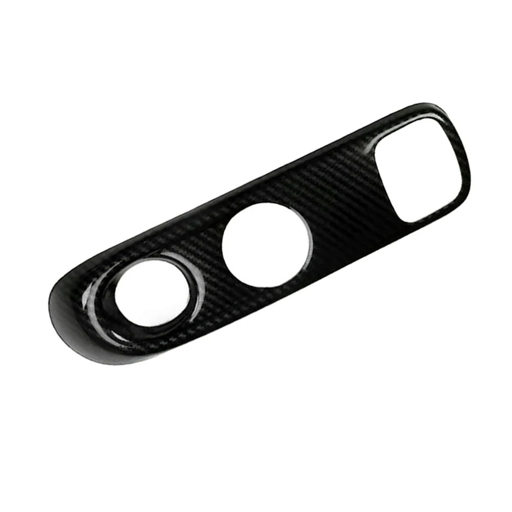 For Smart Fortwo 2009-2014 Dashboard Trim Piece Carbon Style Trim For Car Interior Restoration Carbon Style Gear Shift Panel