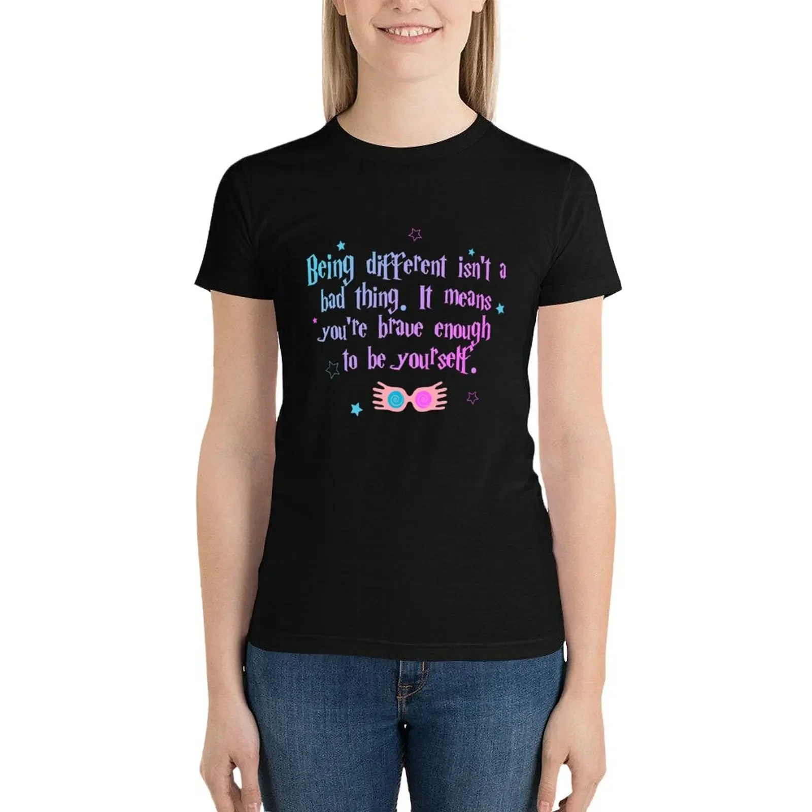 Being different isn?t a bad thing T-Shirt cute clothes lady clothes t-shirts for Women pack