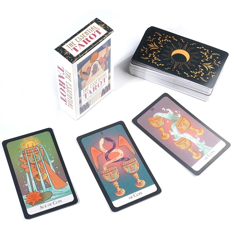 

The Essential Tarot Cards A 78 Oracle English Visions Divination Edition Borad Playing Game