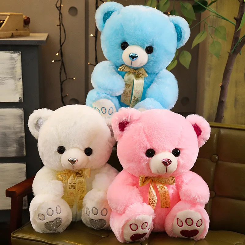 New Cute Cartoon Big Teddy Bear Plush Toys Huggale High Quality Stuffed Animals Bear Doll Birthday Christmas Gift For Children