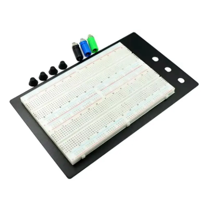 

ABGI-1660 Ties Solderless Breadboard Kit For DIY Electronics & Prototyping Reusable Circuit Board For Students & Hobbyists