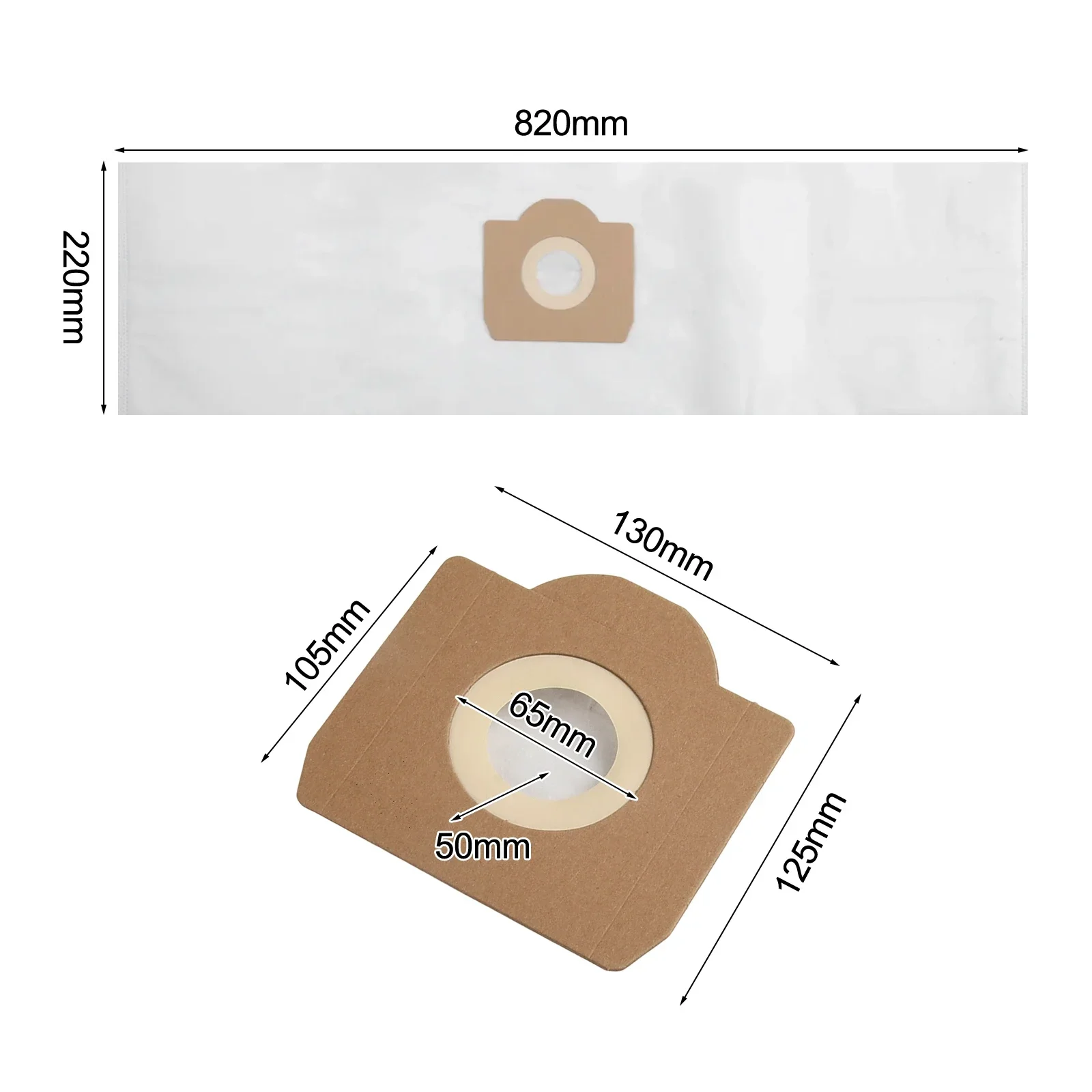 

Deep Cleaning Large Vacuum Bag High Capacity Dust Bag Set Self-Emptying Dust Bag 40 More Capacity Anti-Static Treatment