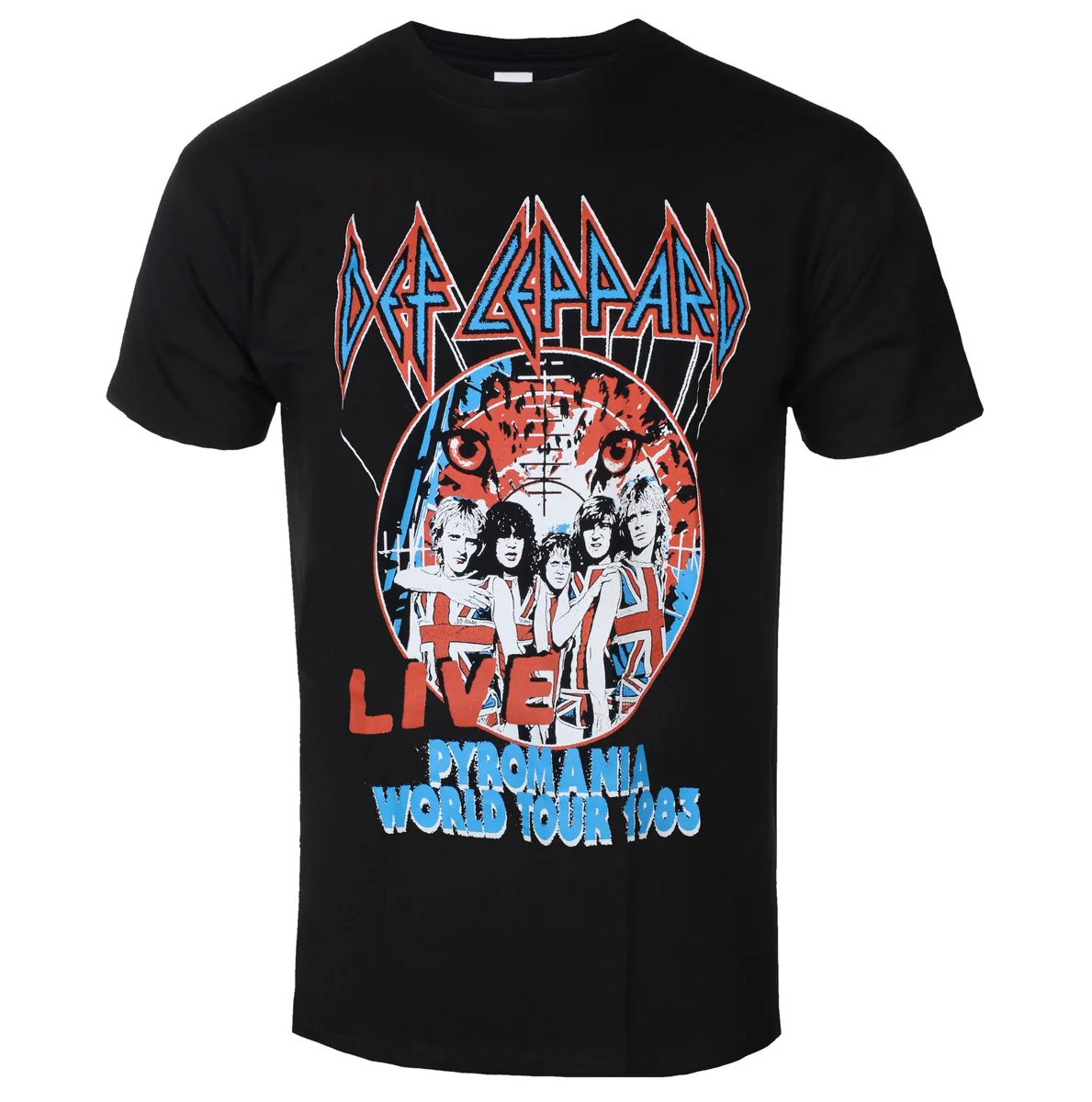 Camiseta de algodón con estampado de Def Leppard, de corte unisex, ideal para el verano, de manga corta, de una marca de moda, de estilo casual y lujoso, con un toque vintage.