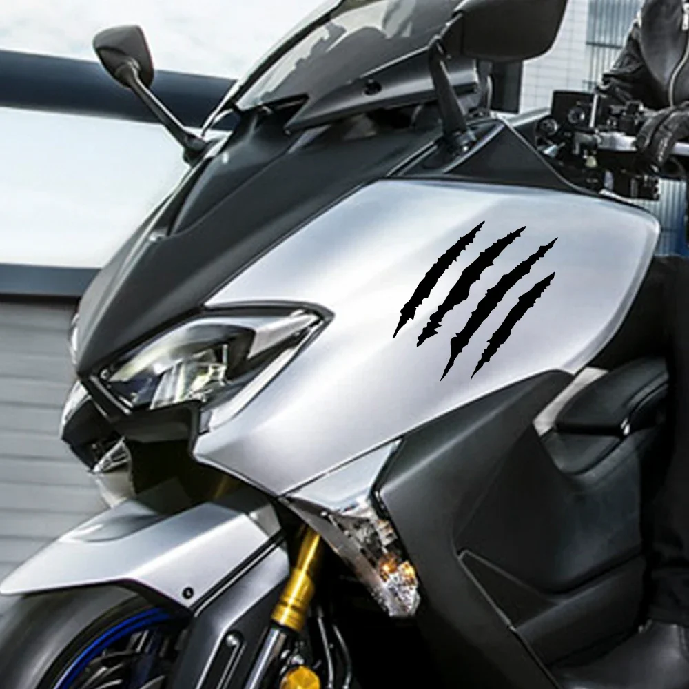 

Motorcycle Sticker Side Body Personalized Scratch Claws Reflective Vinyl Film Decal Graphics Motorbike Decoration Accessories