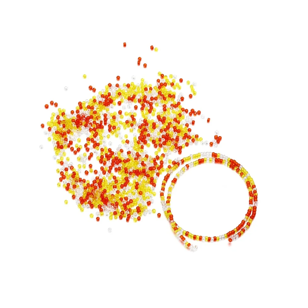 1000/1800 قطعة 2 مللي متر لون شفاف التشيكية الزجاج البذور الخرز الجولة فضفاض الخرز ل سوار ذاتي الصنع أقراط صنع المجوهرات اكسسوارات