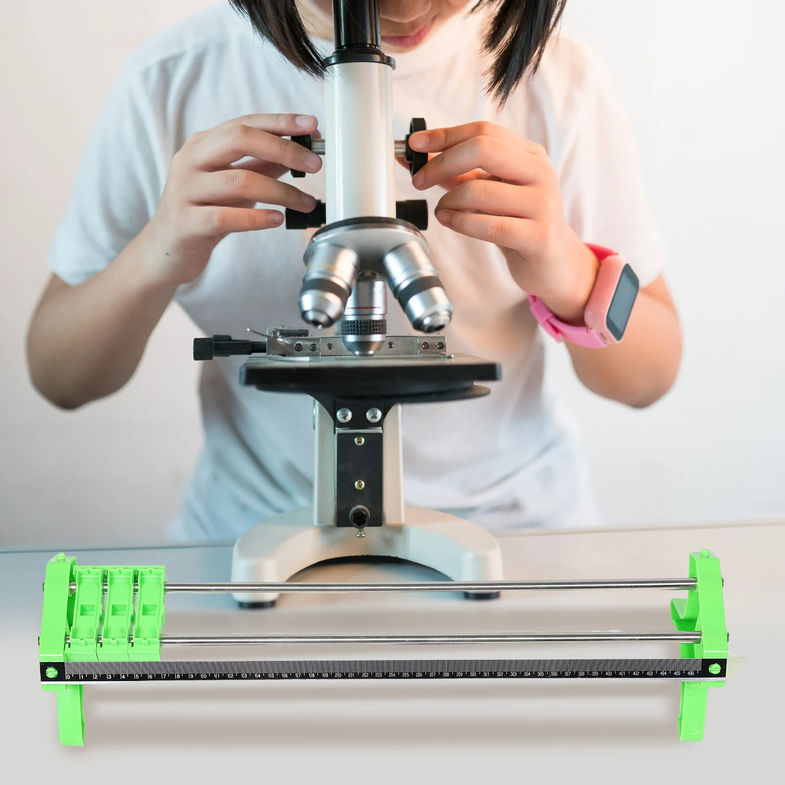 

1 set 1 Set Optical Science Experiment Kit Physics Imaging Teaching Aids Abs Materials Pinhole Lens Imaging Versatile