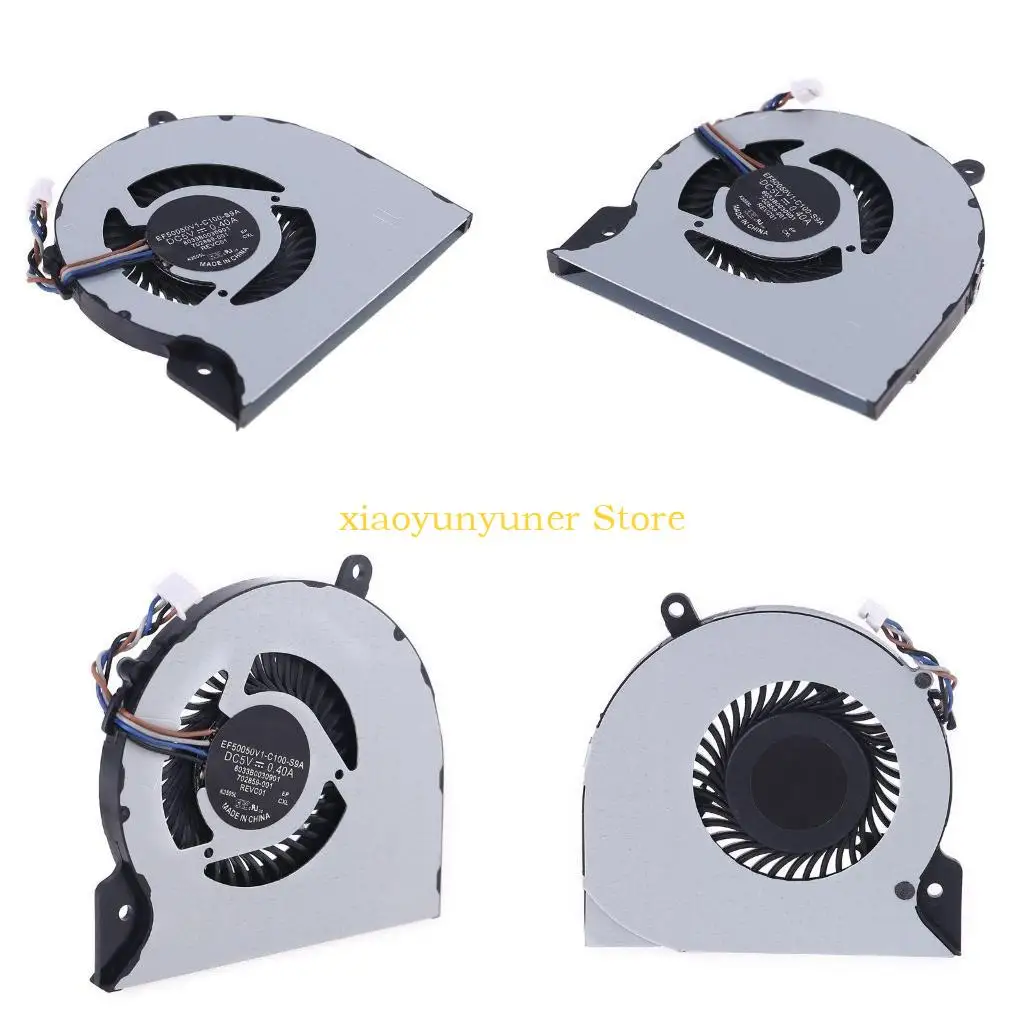 

P9JB Laptop CPU Fan DC5V 4P Cooling Radiator ForHP EliteBook Folio 9470M 702859-001