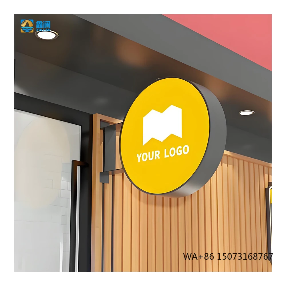 

Factory Price Advertising Waterproof Video Wall Full Color Outdoor Double Sided Circular Round LED Display Screen for Storefront