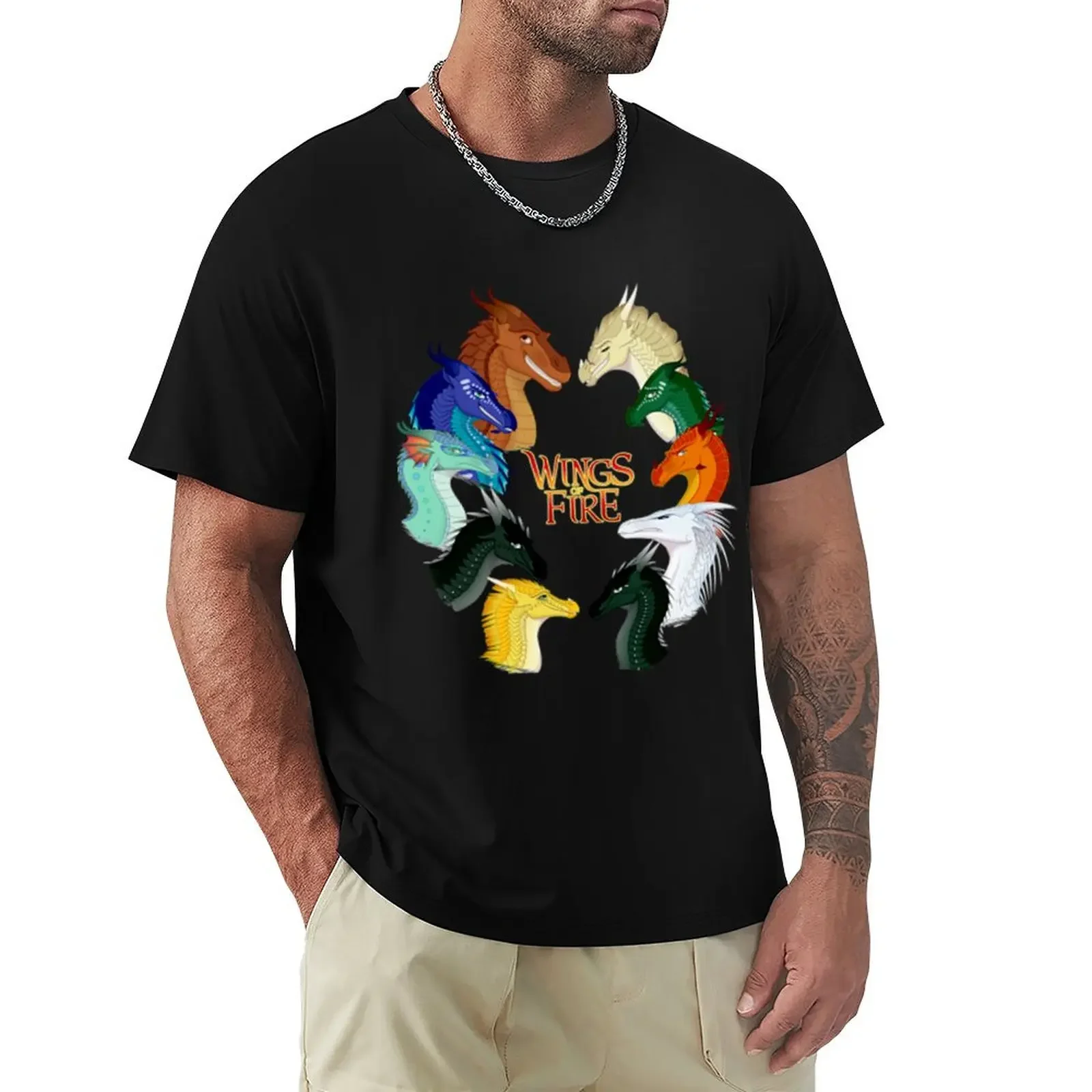 

Wings Of Fire T-Shirt summer clothes graphic shirts anime shirts men