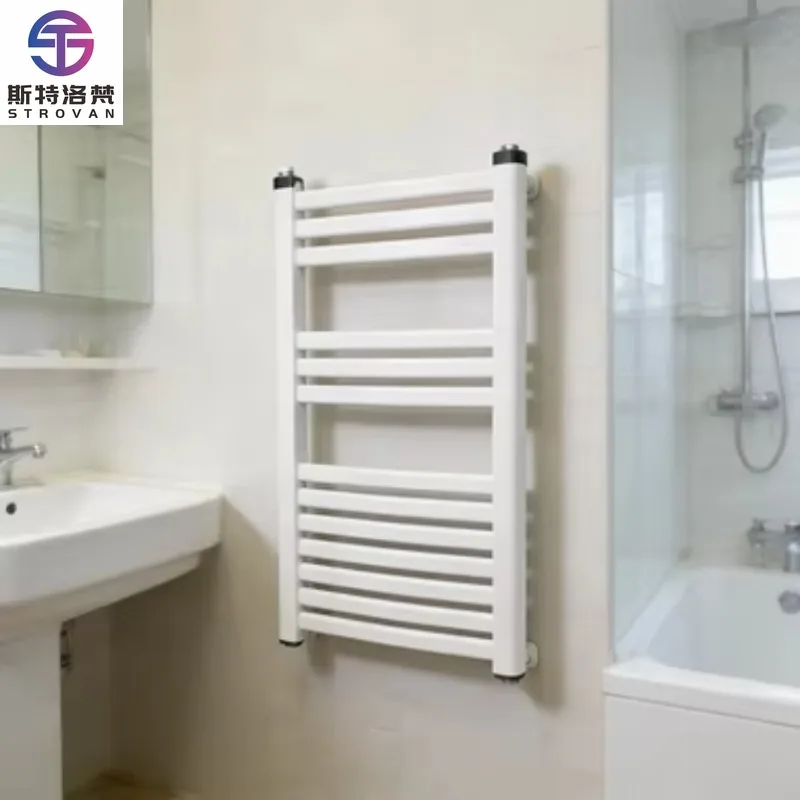 

Designer Wall Mounted HVAC System Heated Towel Rack Towel Warmer Dryer for Bathroom