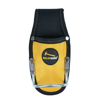 MELOTOUGH Kabura na szczypce i wytrzymały stalowy uchwyt na młotek do paska narzędziowego Kieszeń na narzędzia do prac budowlanych