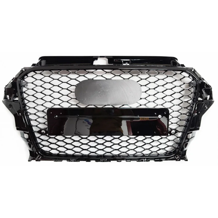 

Racing Grills Front Hood Grille Car Front Bumper Grill Center Grille for RS3 Grill for A3/S3 8V 2014-2016