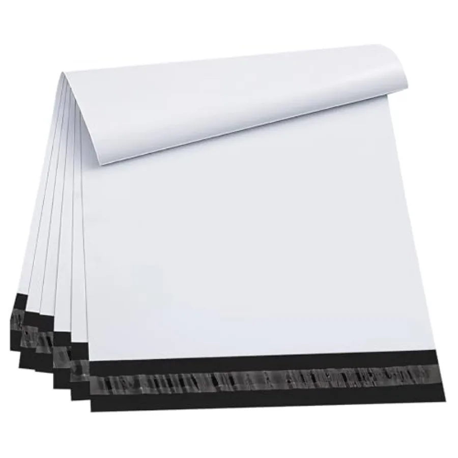 100Pack 10x13" Poly Mailers - Self Sealing, Waterproof and Tear-Resistant Shipping Envelopes for E-Commerce, Clothing, Books an
