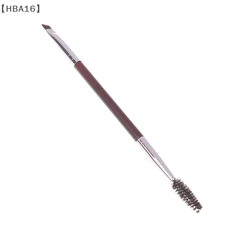눈썹 브러쉬 속눈썹 빗 메이크업 브러쉬 듀얼 엔드 각진 브러쉬 스풀리 브러쉬 2 In 1 속눈썹 눈썹 브러쉬 세트 메이크업 도구
