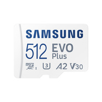 100% Product SAMSUNG 64gb 128gb 256gb 512gb TF(MicroSD) EVO Plus 4K U3 V30 A2 Read 160MB/s high-speed console tablet MEMORY card