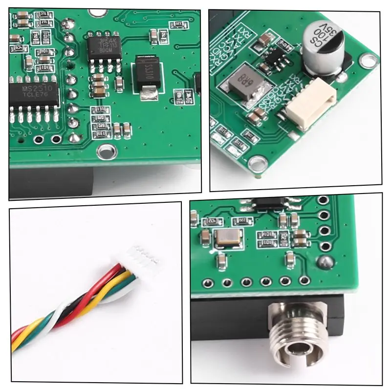 For Drone Compatible 100KM TTL Optical Transceiver Module FC RX/TX/AV/VCC/GND TTL To Fiber Optic Conversion DC 5.5-26V TX Skyend