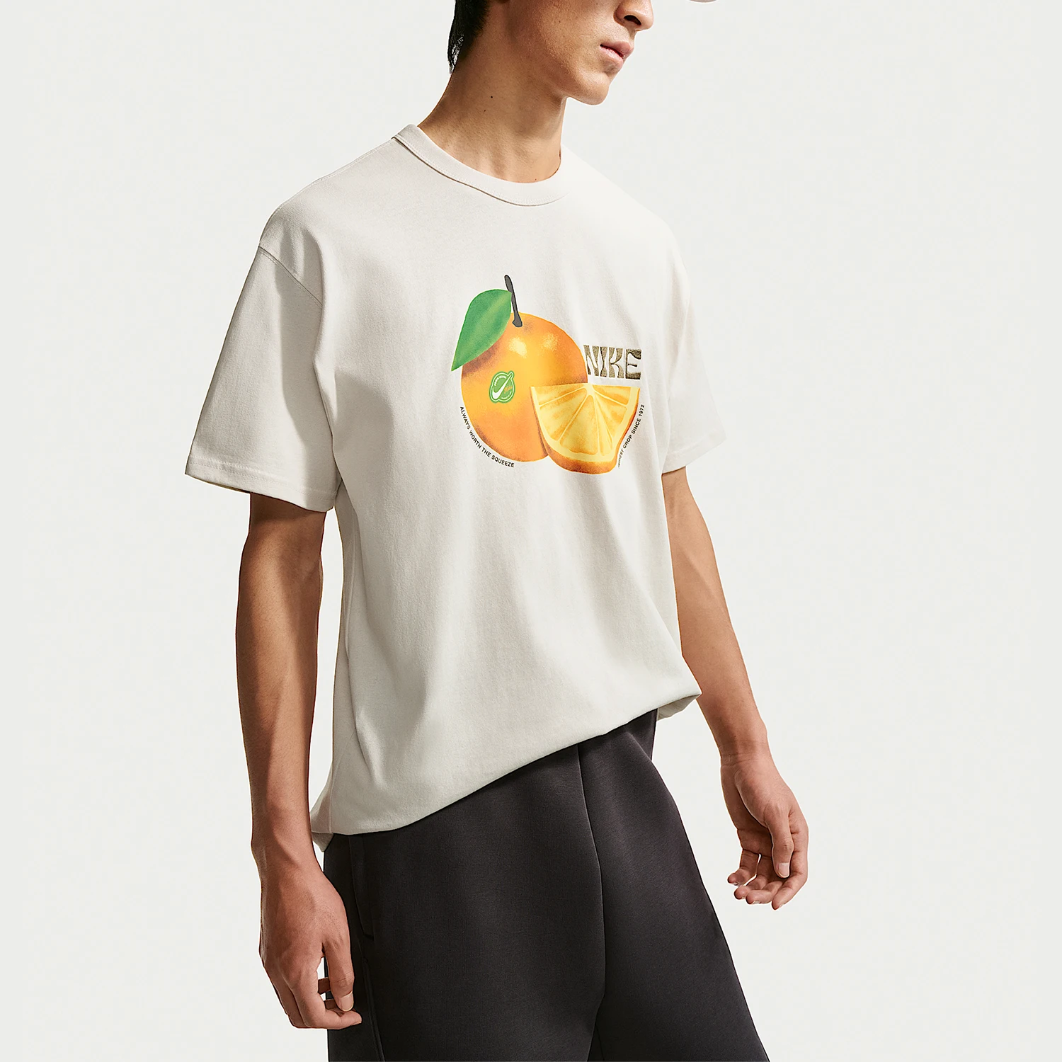 

Nike Authentic Summer Men's Sports Casual Print Round Neck T-Shirt IH1352-030