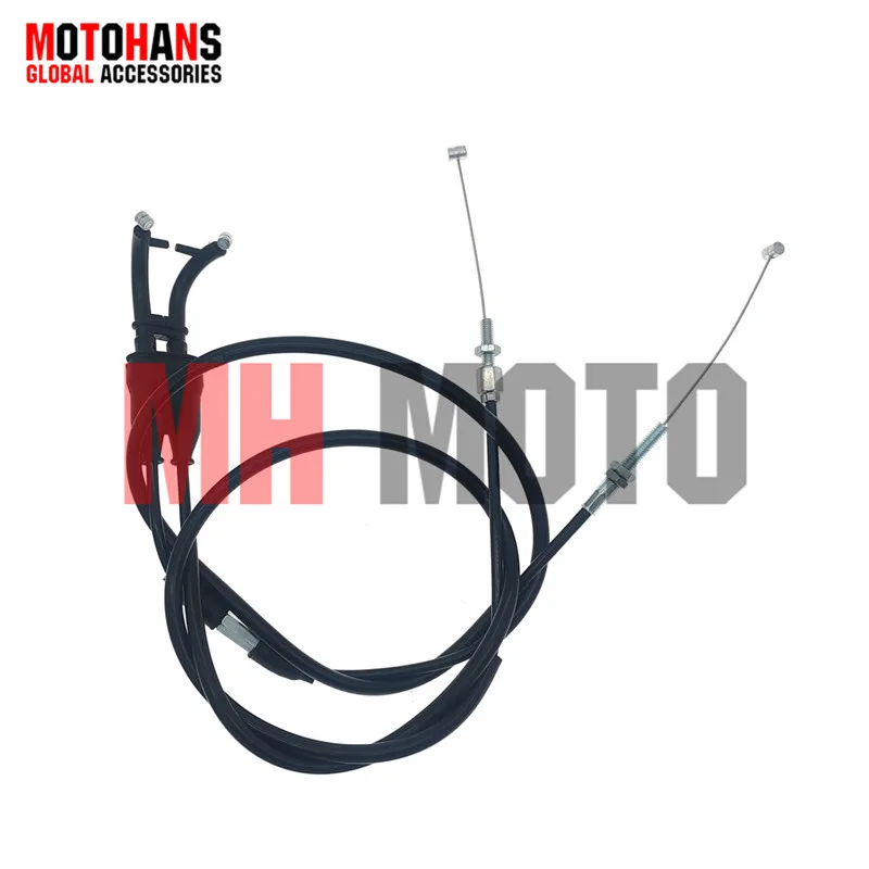 

MOTORCYCLE DOUBLE CABLE THROTTLE CABLE ACCESSORIES FOR YAMAHA FZ25 FAZER250 2018-2024 B97-F6302-00
