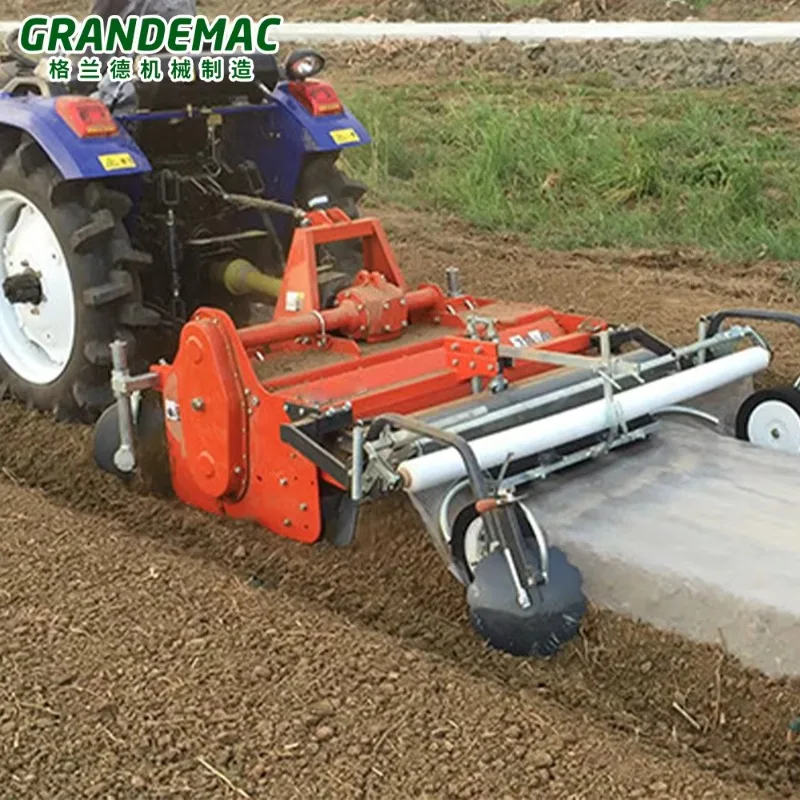 Tractor Installation Plastic Film Coater Laying Ridge Laminating Machine
